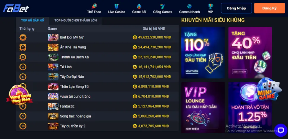 Bộ sưu tập game sodo6789 nổ hũ đa dạng